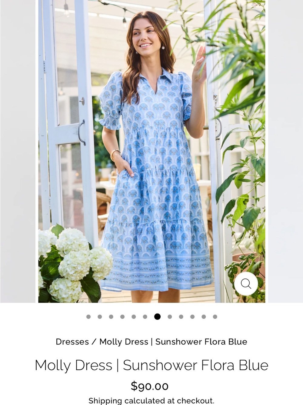 Mary Square midi dress size 2x - Picture 5 of 6